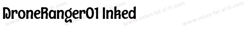 DroneRanger01 Inked字体转换